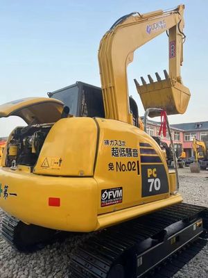 Komatsu PC70-8 Excavator With 0.39m Sup3 Bucket Capacity For Various Applications