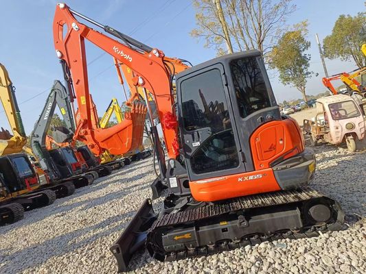 Powerful Used Kubota Excavator KX165 Bucket Digging Force and Lifting Capacity
