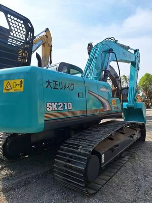 SK210 Used Kobelco Excavator Second Hand Construction Machine 114KW