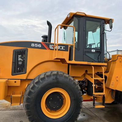 Hydraulic Secondhand Used Payloader Liugong 856 Front Wheel Loader