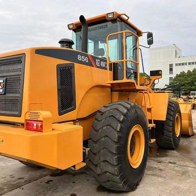 Hydraulic Secondhand Used Payloader Liugong 856 Front Wheel Loader