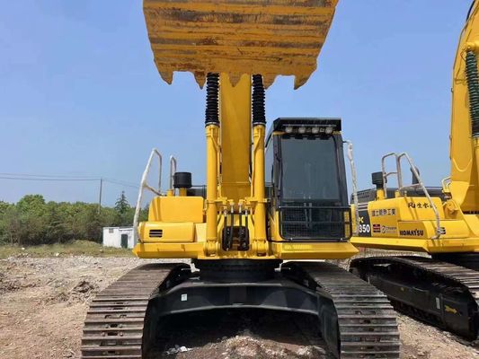 Used Komatsu Excavator PC350 with 114x135mm Cylinder Bore Stroke and 1950rpm Rated Power