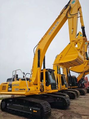 Used Komatsu Excavator PC350 with 114x135mm Cylinder Bore Stroke and 1950rpm Rated Power