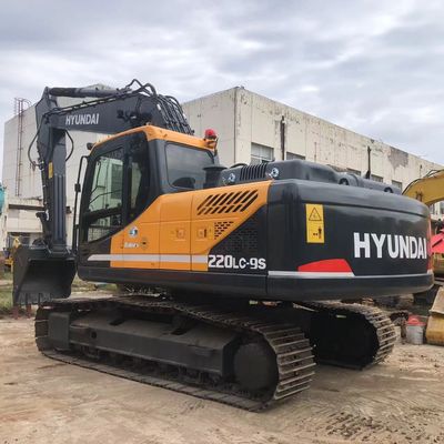 Used Hyundai Excavator 220lc-9s Advanced Technology for Safe and Precise Operation