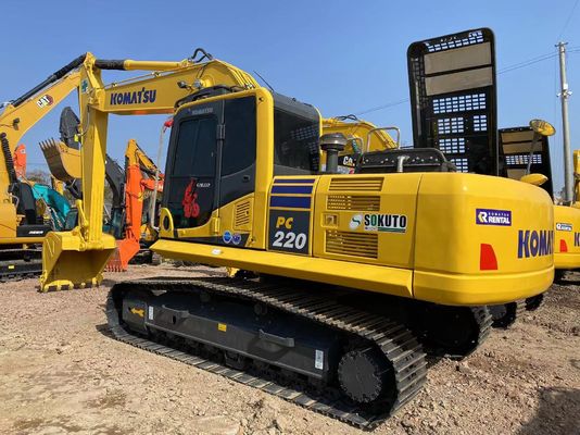 Komatsu PC220 Excavator Stable and Safe Operations for Your Excavation Needs