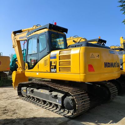 Used Komatsu Excavator PC160 Precise Control and Excellent Fuel Economy