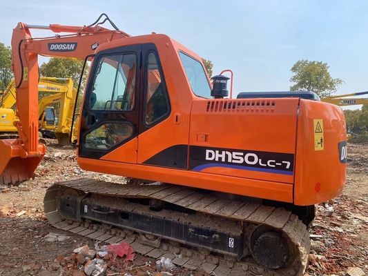 Convenient Maintenance Used Doosan Excavator DH150LC-7 for Reduced Costs and Improved Reliability