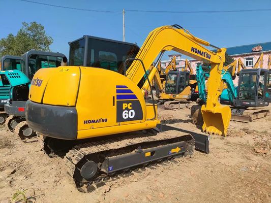 Used Komatsu Excavator Powerful Stable and Multifunctional for Various Working Conditions Komatsu PC60 Hydraulic Crawler Excavator Direct Sale Supplie