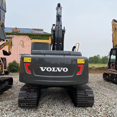 Used Volvo Excavator EC140 with 360-Degree Rotation Comfortable and Safe Working Environment