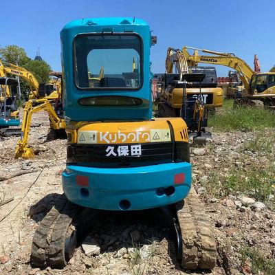 Kubota U35 Excavator Easy to Operate with User-Friendly Interface and Quick-Connect System