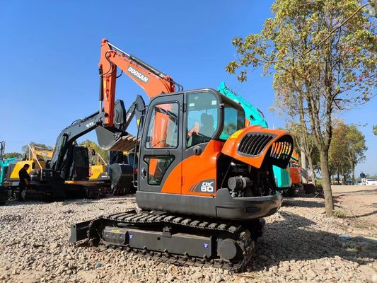 High-Performance Used Doosan Excavator Equipped with Powerful Engine and Hydraulic System