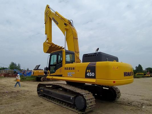 Comfortable Driving Experience Used Komatsu PC450 Excavator with Spacious Cab Design and Humanized Operating Devices