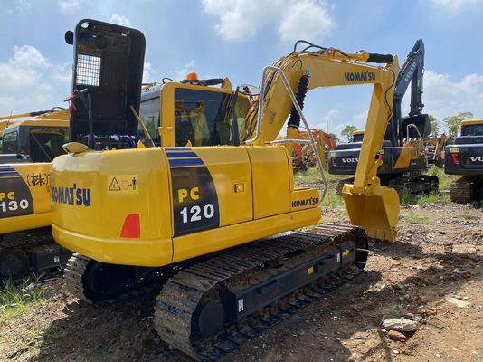 Used Komatsu Excavator Good Stability Easy Control and Low Maintenance Cost Komatsu PC120 Hydraulic Crawler Excavator for B2B Buyer