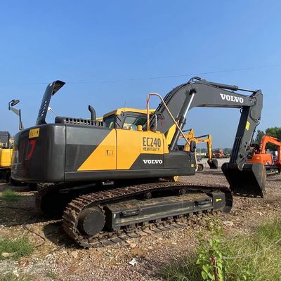 Versatile Used Volvo EC240 Excavator with Advanced Hydraulic System and Newly Designed Operating Room