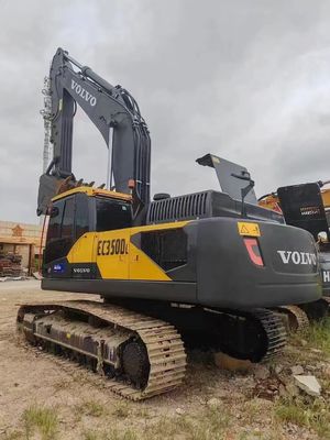 Energy Used Volvo Excavator Volvo EC350 Excavator 35ton 2022 Year 2.53m3 Bucket Capacity Low Fuel Consumption Easy to Operate Comfortable Cab Stable Design