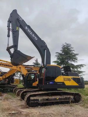 Energy Used Volvo Excavator Volvo EC350 Excavator 35ton 2022 Year 2.53m3 Bucket Capacity Low Fuel Consumption Easy to Operate Comfortable Cab Stable Design
