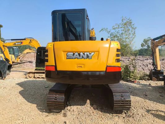 Stable and Precise Used Sany Excavator SY60CPro with Multi-channel Flow Control