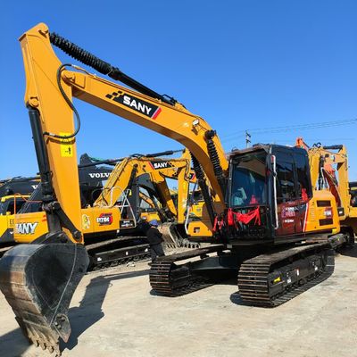 High Precision Used Sany135C Excavator with Fast Operating Response for Improved Work Efficiency
