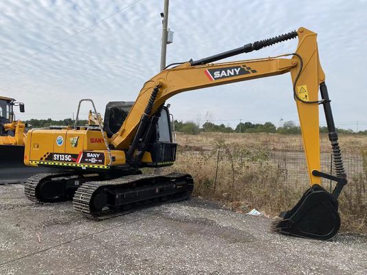 Environmental Protection Used Sany135Cpro Excavator with Low-Emission Engine and Energy-Saving Technologies