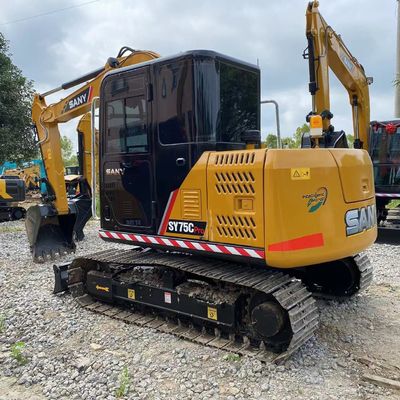 Advanced Hydraulic System Used Sany75Cpro Excavator for Stable Working Performance
