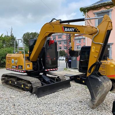 Advanced Hydraulic System Used Sany75Cpro Excavator for Stable Working Performance
