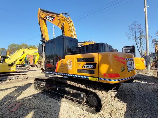 Used Sany Excavator SY235Cpro Energy Saving Stable Easy Operation Maintenance and Comfort with Advanced Control System