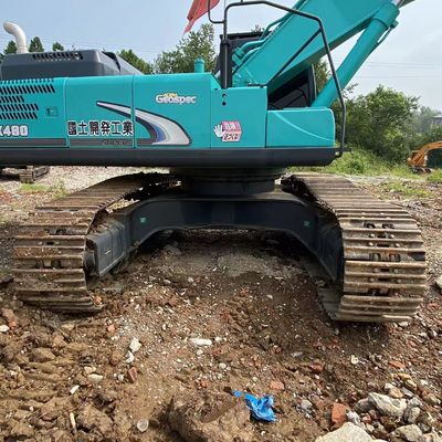 Powerful Used Kobelco SK480 Excavator with Low Exhaust Emission and Low Fuel Consumption