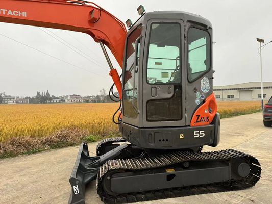 Hitachi ZX55 Excavator Compact and Flexible Design for Easy Operation and Maneuverability