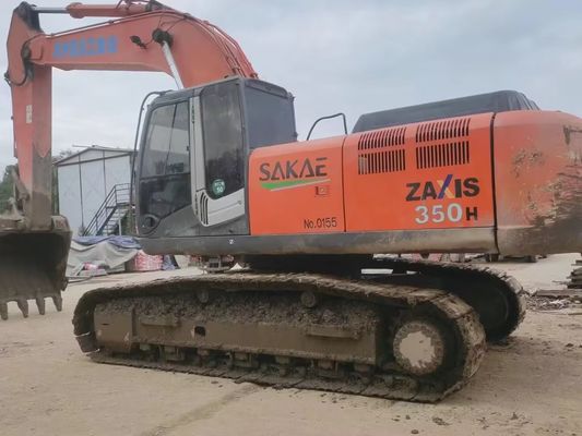 Used Hitachi ZX350H Hydraulic Crawler Excavator Comfortable and Convenient for Operators