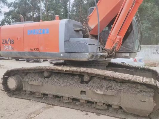 Used Hitachi ZX350H Hydraulic Crawler Excavator Comfortable and Convenient for Operators