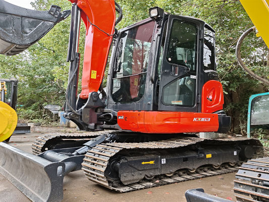 5.5 Tons Used Kubota Equipment Kubota KX163 5 Crawler Hydraulic Excavator U-35