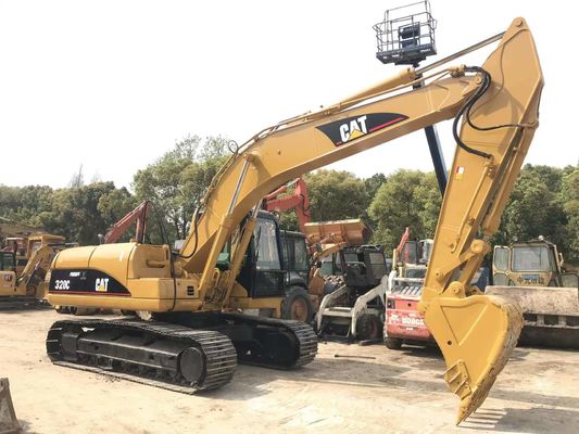 Second Hand Caterpillar 320C Digger Machine 20ton Capacity Low Working Hour