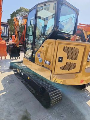 CAT306 Used Digger Machine 5530mm Max Digging Height