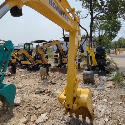 Used Komatsu PC30 Excavator 2835mm Max Digging Depth And 3135mm Max Dumping Height