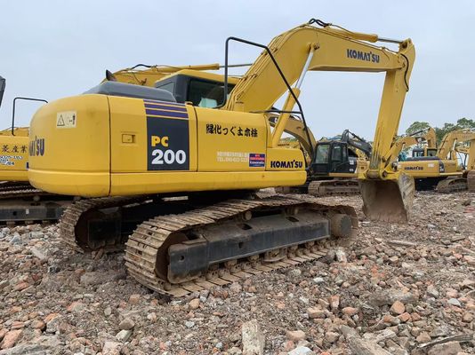 Secondhand Hydraulic Komatsu Mining Excavator Machinery PC200-7 Komatsu 200 Excavator