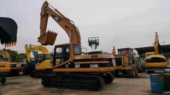 High-Performance Caterpillar 320BL Excavator with 126 kN Bucket Pole Digging Force