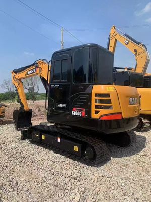 Advanced Control System Used Sany Excavator SY60C for Precise Operation