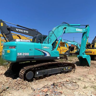 Escavatori Kobelco SK200 usati Tecnologia avanzata per risparmio energetico e facile utilizzo