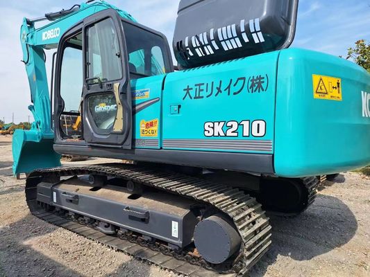 Używany Koparnik Kobelco SK210 z humanizowanym systemem operacyjnym dla komfortowej obsługi