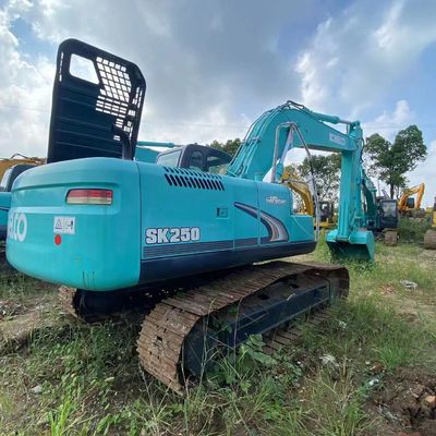 Kesin elektronik kontrol ile pürüzsüz ve istikrarlı bileşik işlemleri Kullanılan Kobelco Excavator SK250