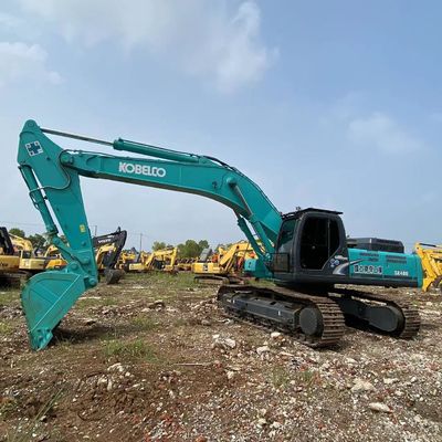 Düşük egzoz emisyonu ve düşük yakıt tüketimi ile güçlü kullanılan Kobelco SK480 kazıcı