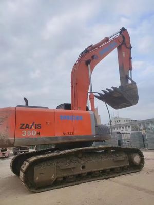 Used Hitachi ZX350H Hydraulic Crawler Excavator Comfortable and Convenient for Operators