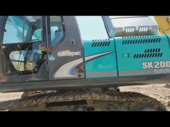 Kobelco SK200-8 Paletli Hidrolik Ekskavatör 20 Ton iş makinaları ekskavatör