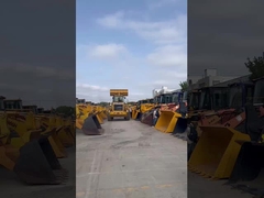 Yüksek Güçlü Döner CAT966H Geniş Aralıklı İşler İçin Kullanılmış CAT Yükleyici